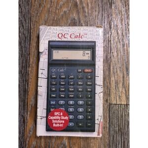 Calculated Industries QC Calc SPC Statistical Process Control Calculator Case